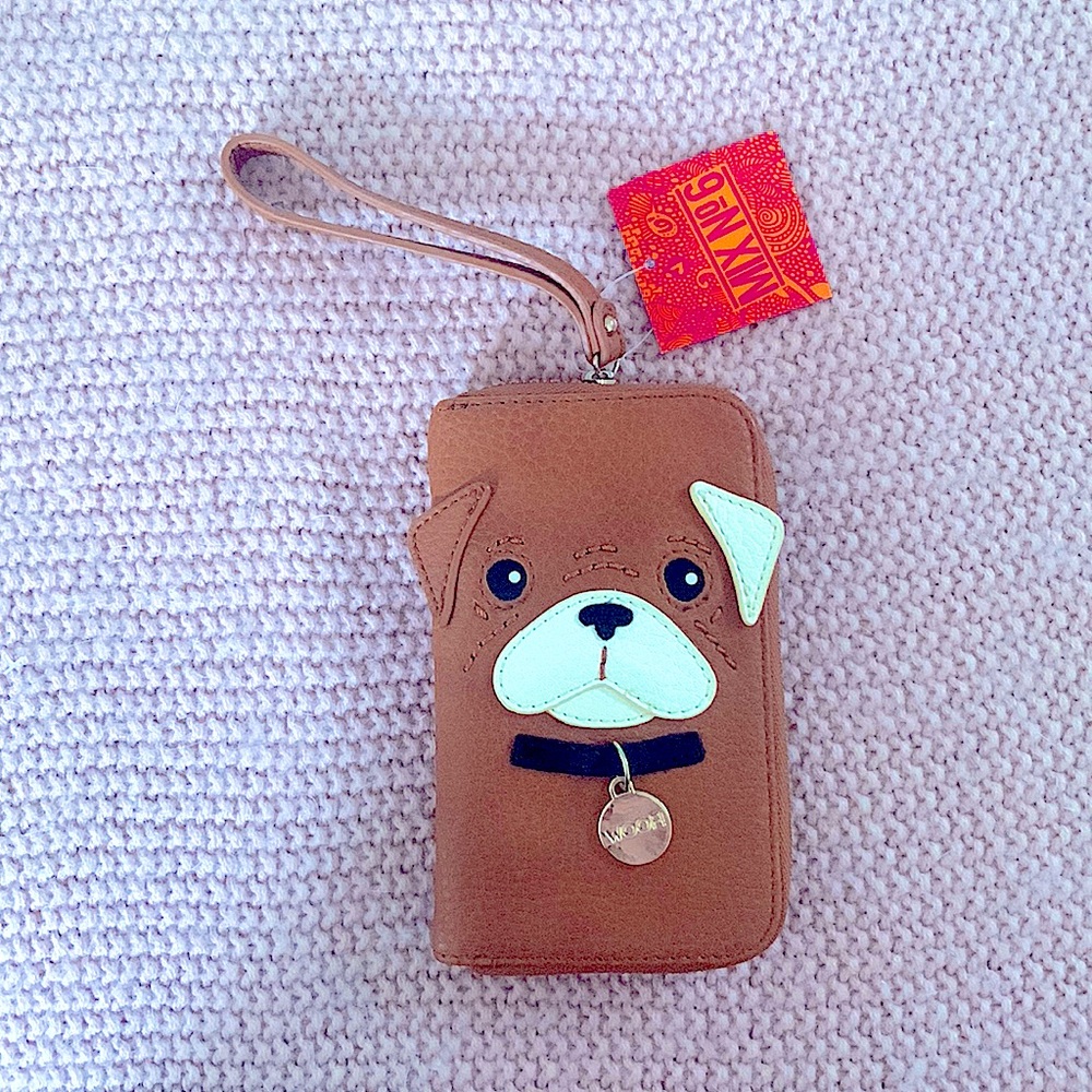 Puppy Dog Wallet Wristlet